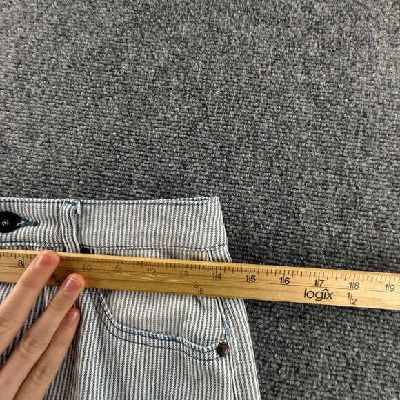 Carve Designs Jeans Women Size 6 Striped Blue White Stretch Adult ACTL 28 - Picture 15 of 16